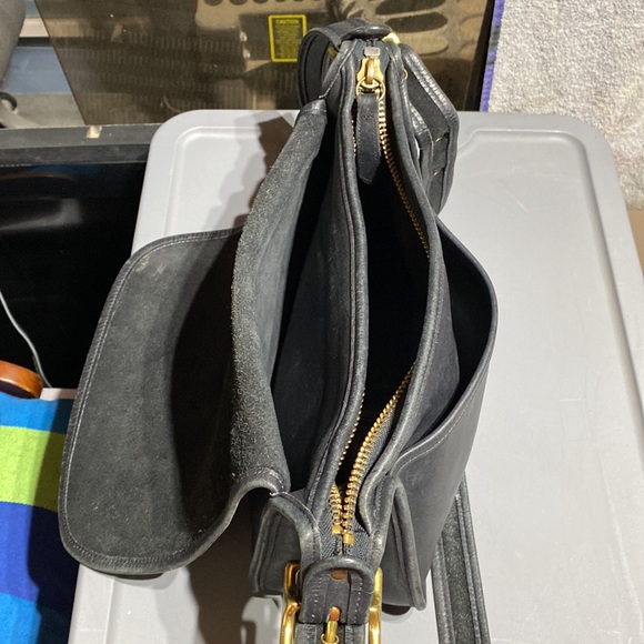 Coach 9951 Vintage Patricia's Legacy Leather Black Classic Flap Bag - Picture 6 of 8